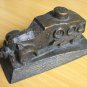 Japan Military Road/Railway Armoured Style 91 Vehicle Bronze Model in 1931 (Super Rare)