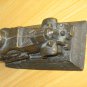 Japan Military Road/Railway Armoured Style 91 Vehicle Bronze Model in 1931 (Super Rare)