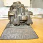Japan Military Road/Railway Armoured Style 91 Vehicle Bronze Model in 1931 (Super Rare)