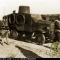 Japan Military Road/Railway Armoured Style 91 Vehicle Bronze Model in 1931 (Super Rare)