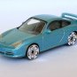 Porsche 911 GT3 blue 1/58 die cast model car