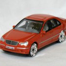 Mercedes Benz MB C-Class orange 1/57 die cast model car