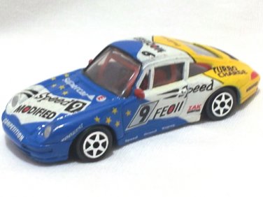 Porsche 911 #9  7.5cm Die Cast Model Car (Rare)