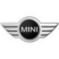 Mini Cooper S White/Blue 1/72 Die Cast Model Car