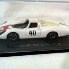 Porsche 907 1967 Le Mans #40 White/Red 1/43 Resin Model Car