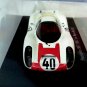 Porsche 907 1967 Le Mans #40 White/Red 1/43 Resin Model Car