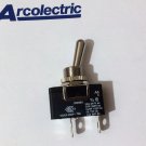 Arcolectric Metal Toggle Switch 16(4) 250Vac T85 Single pole (black) (Lot of 3 pcs)