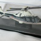 Agusta Carabinieri Sky Pilot A109 Power Helicopter Black White 1/100 Die Cast Model