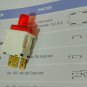Arcolectric Push Button Switches On-Off w/Light Single Pole 8(8)A 250Vac (Red White) (Lot of 5 pcs)
