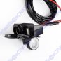 Motorcycle Waterproof 2.1A USB Phone Charger Cigarette Lighter Power Socket
