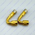 2 Tire Valve Extension Adaptor 45 Degree Car Bike Motorcycle Caravan RV Van ATV 2 Tire Valve Extension Adaptor 45 Degree Car Bike Motorcycle Caravan RV Van ATV
