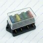 4 Way ATU Standard Blade Fuse Box Holder 12V 24V Car Truck RV Camper Boat Marine