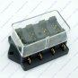 4 Way ATU Standard Blade Fuse Box Holder 12V 24V Car Truck RV Camper Boat Marine