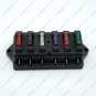 6 Way ATU Standard Blade Fuse Box Holder 12V 24V Car Truck RV Camper Boat Marine