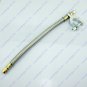 2 Tire Tyre Valve Extension Adaptor 250mm 9.8" Braided Truck RV Trailer Vehicle