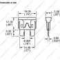 12/24V Regular ATO ATC Blade Fuse Holder Tap Dual Add a Circuit Vehicle 5 Fuses