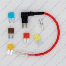 12/24V ATO ATC Micro2 Blade Fuse Holder Tap Dual Add a Circuit Vehicle 5 Fuses