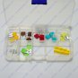 21 Car Vehicle Micro2 Leg Blade Fuse Kit With 5A 10A 15A 20A 25A 30A Plier