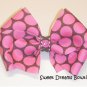 Brown/Pink Polka