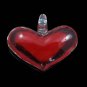 heart shape crystal pendant