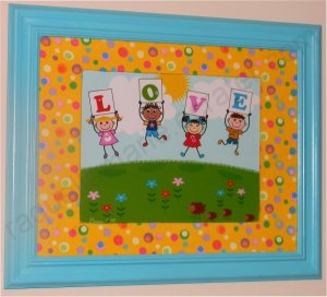 Children Love! -  Framed Art