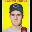 1958 TOPPS CARROLL HARDY RC #446 SP VG+