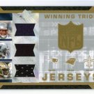 2007 SPX BUSH WILLIAMS MARONEY TRIPLE JERSEY #WTLDR