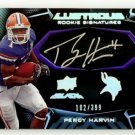 2009 UD BLACK PERCY HARVIN AUTO RC /399