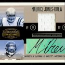 2006 GRIDIRON GEAR MAURICE JONES DREW AUTO JERSEY RC /25
