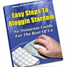 Easy Steps To Blogging Stardom