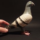 Primitive Antique Style Cast Iron Folk Art Pigeon