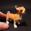 Primitive Antique Style Miniature Cast Iron Dog Chihuahua