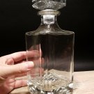 26oz Antique Vintage Style Glass Whiskey Medicine Apothecary Decanter Bottle