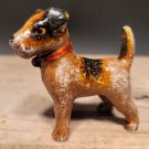 Antique Vintage Style Cast Iron Terrier Dog Figure