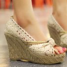 Cylo Lace Wedge Shoes