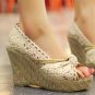 Cylo Lace Wedge Shoes