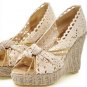 Cylo Lace Wedge Shoes