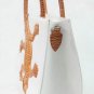 Crocodile Handbag White