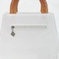 Crocodile Handbag White