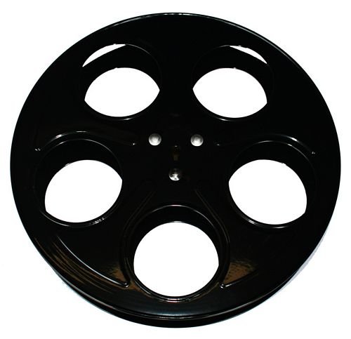 Metal Movie Reels Black ( For 35 mm Film) - 2565