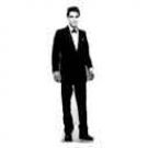 Elvis Presley 'Black Tuxedo, Lifesize Standup, Cardboard Cutout # 377- 6945