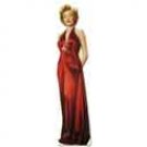 Marilyn Monroe, Red Dress, Lifesize Standup, Cardboard Cutout # 316- 2221