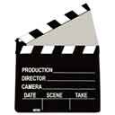 Mega Clapboard, Lifesize Standup, Cardboard Cutout # 550- 2400