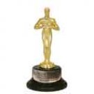 24k Gold Plated Deluxe Metal Achievement Trophy - 3442a