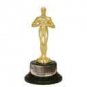 24k Gold Plated Deluxe Metal Achievement Trophy - 3442a