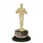 Gold Plated Deluxe Metal Achievement Trophy - 3442