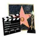 Hollywood Classic Set, trophy, Walk of fame, Clapboard - 5408