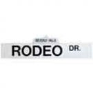 Rodeo Dr. Street Sign - 3063
