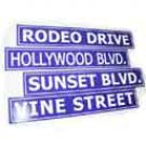 Hollywood Street Signs Package - 3074