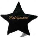 Hollywood Star Plush Pillow - Black - 3671